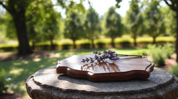 Idées créatives pour concevoir une plaque funéraire unique