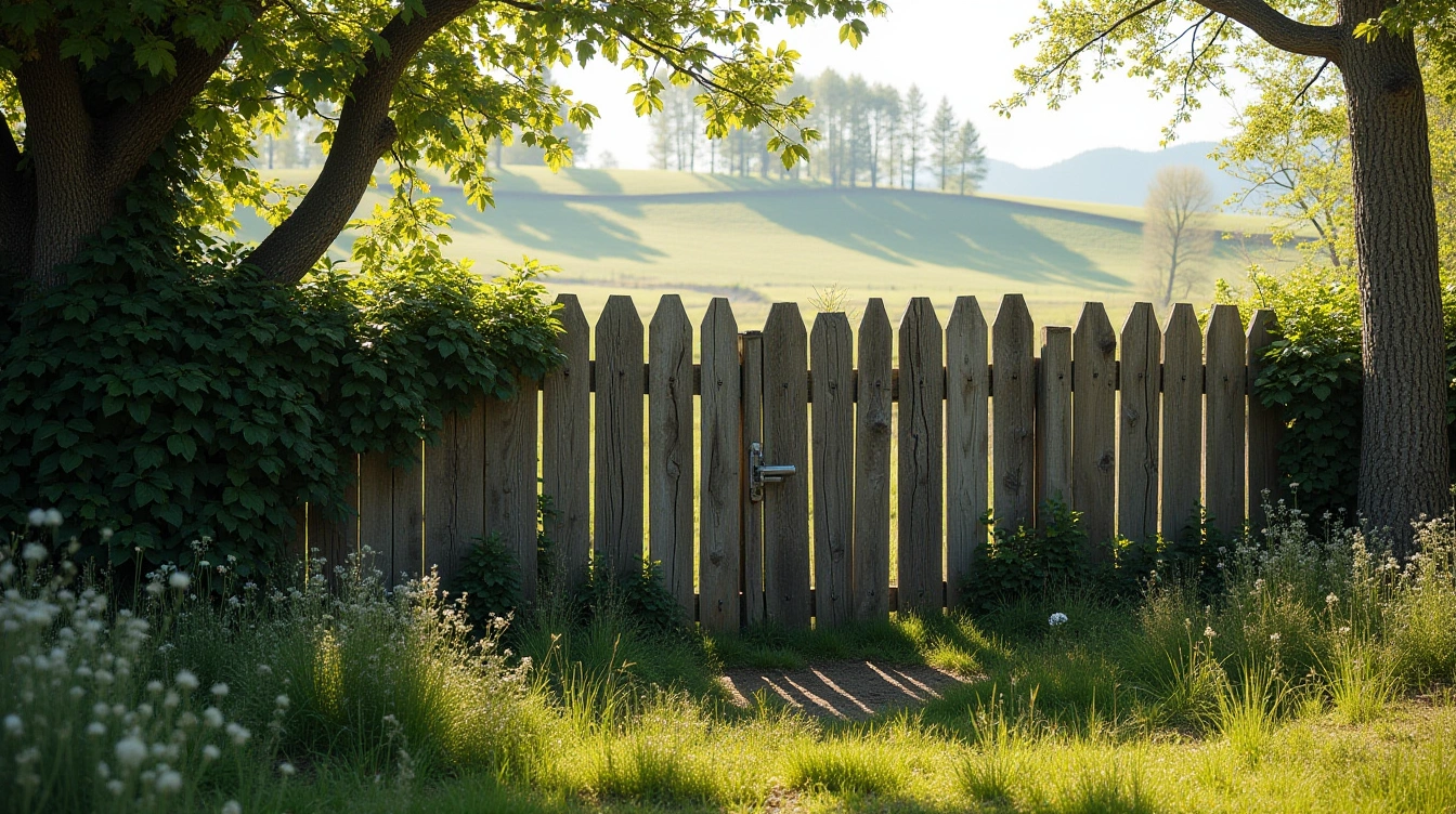 Les matériaux et les essences de bois adaptés à la ganivelle